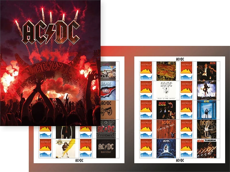 AC/DC-postimerkkien kuvavalinnat aiheuttavat närää -