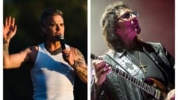 Nyt on Robbie Williams hommannut biisilleen kovan kitaristin – nimittäin itsensä Tony Iommin!