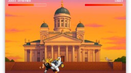 Viimeinen taisto lokkeja vastaan alkakoon – Hyyrysen veljesten Wöyh!-yhtye julkaisi videopelin, koska miksipä ei