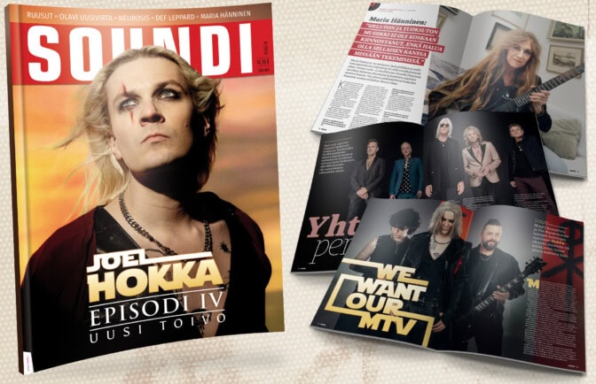 Soundi 4/26: Hokka, Olavi Uusivirta, Ruusut, Def Leppard, Neurosis, Maria Hänninen, Melvins & Napalm Death…