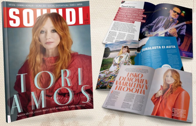 Soundi 5/26: Tori Amos, Vesta, Social Distortion, Vilma Jää, Dimmu Borgir, Taneli Jarva…