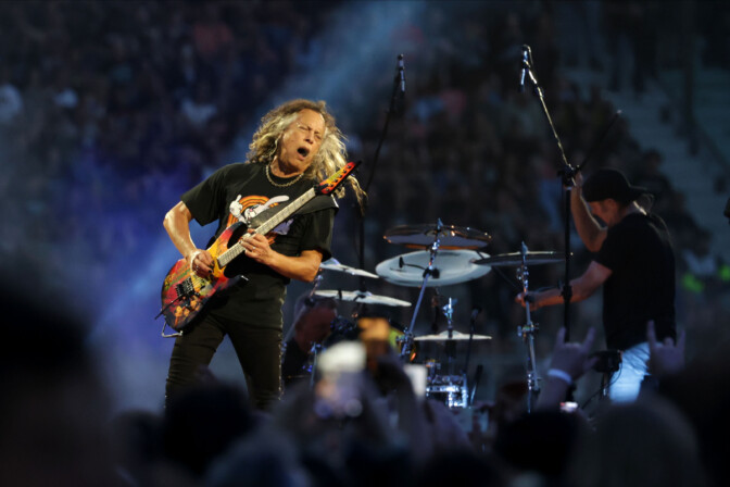 Nykypäivän popmusiikki on kuraa, sanoo Metallican Kirk Hammett