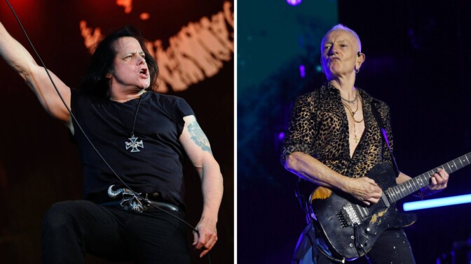 Ajautuivatko Def Leppard -kitaristit käsirysyyn Glenn Danzigin kanssa keiton vuoksi? Phil Collen muisteli välikohtausta